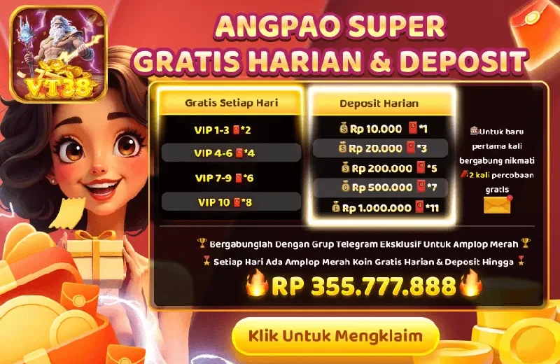 ANGPAO SUPER GRATIS HARIAN & DEPOSIT